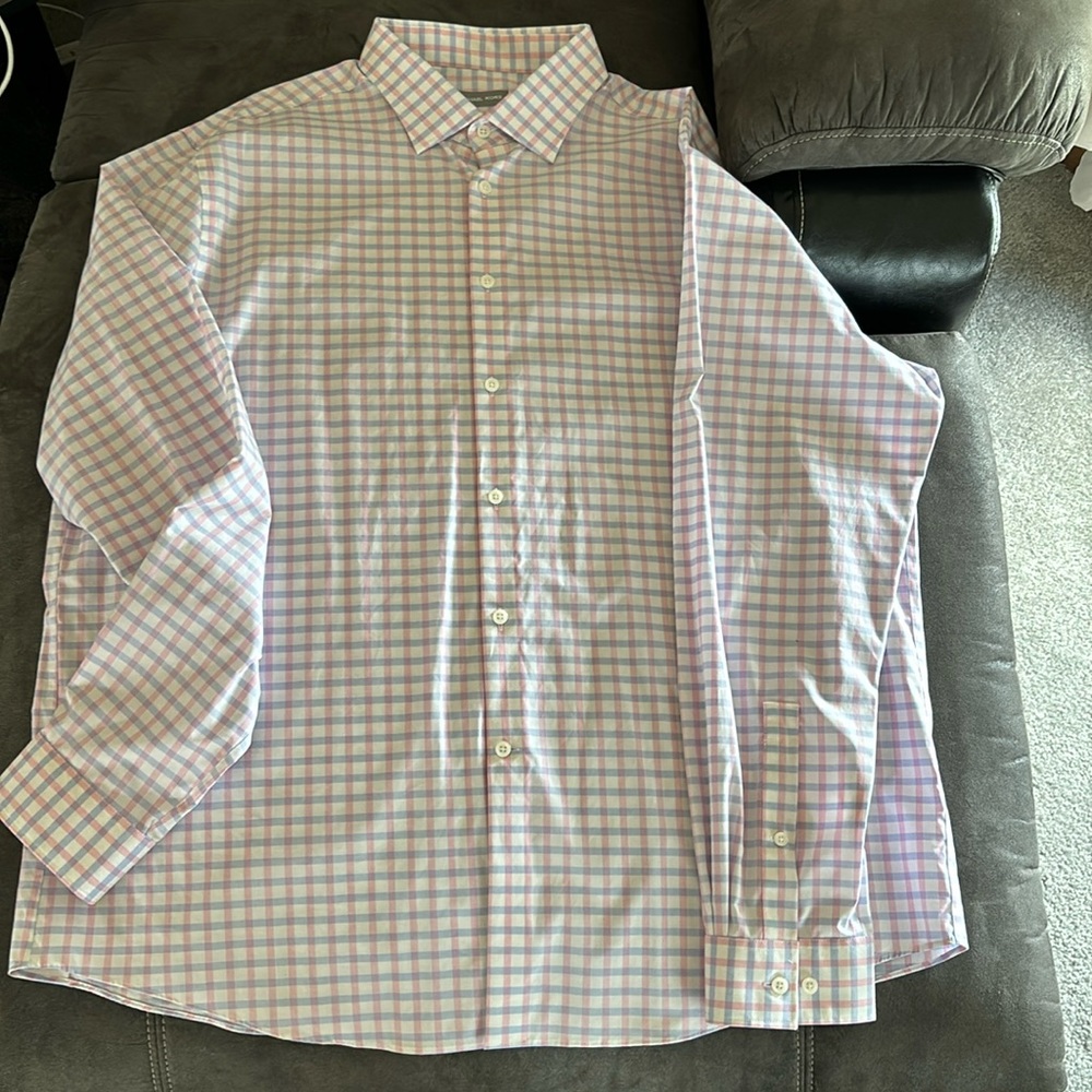 Men’s Michael Kors 2XL Regular Fit 18 36/37  Dress Shirt